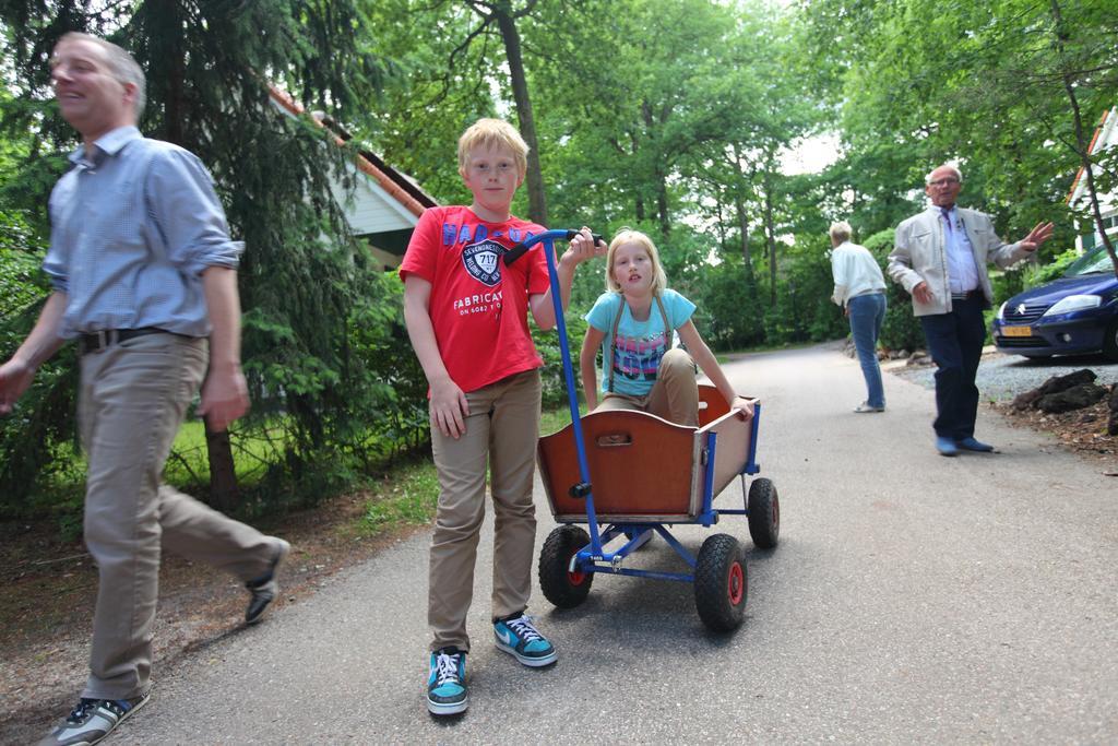 Natuurpark De Witte Bergen Hotell Rouveen Rom bilde